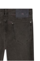Calça Vintage Denim Color Slim Marrom
