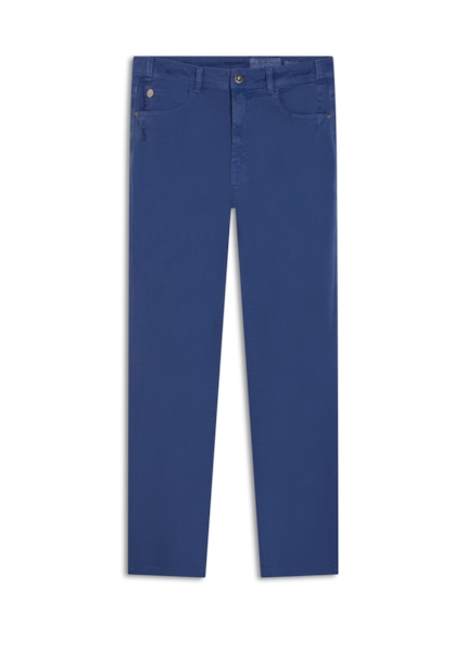 Calça Vintage Denim Color Slim Martingales Hortencia