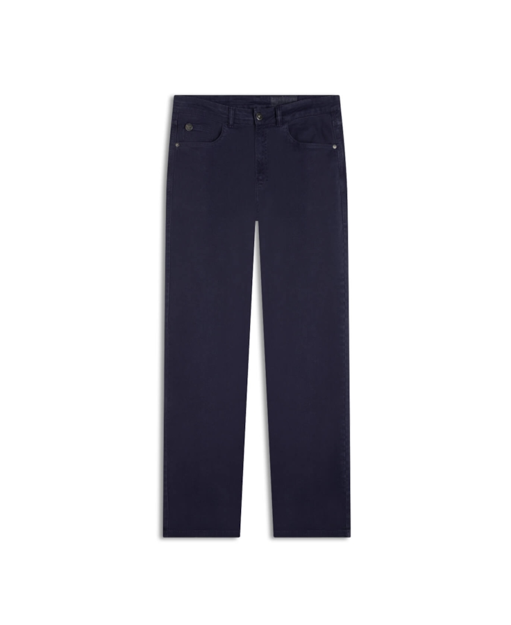 Calça Vintage Denim Color Slim Old Purple