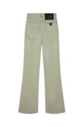 Calça Vintage Denim Color Verde Seco