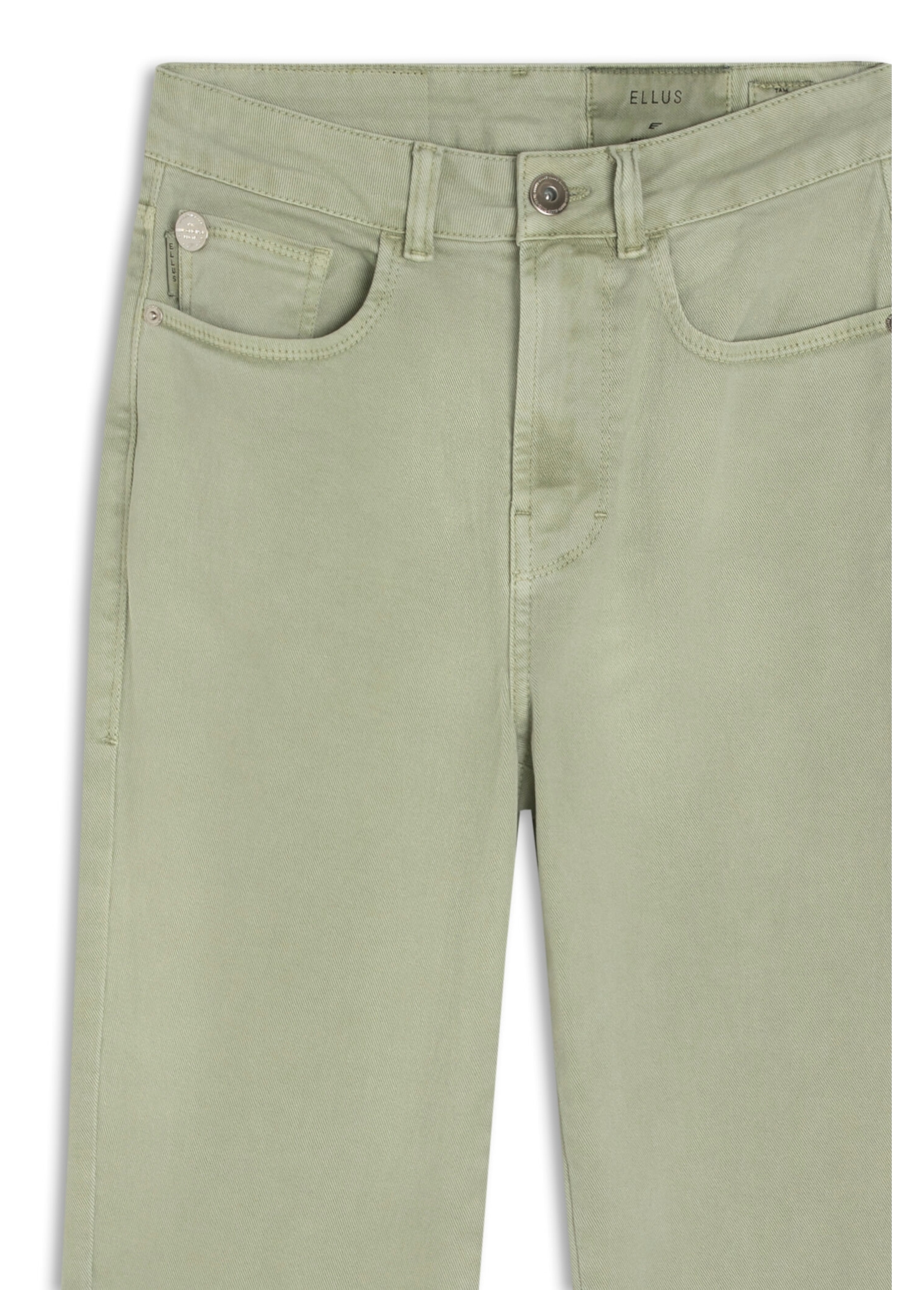 Calça Vintage Denim Color Verde Seco