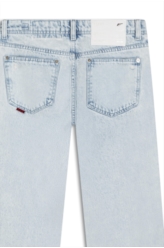 Calca Vintage Denim Low Rise Destroyer Lav.Delave C/Puidos