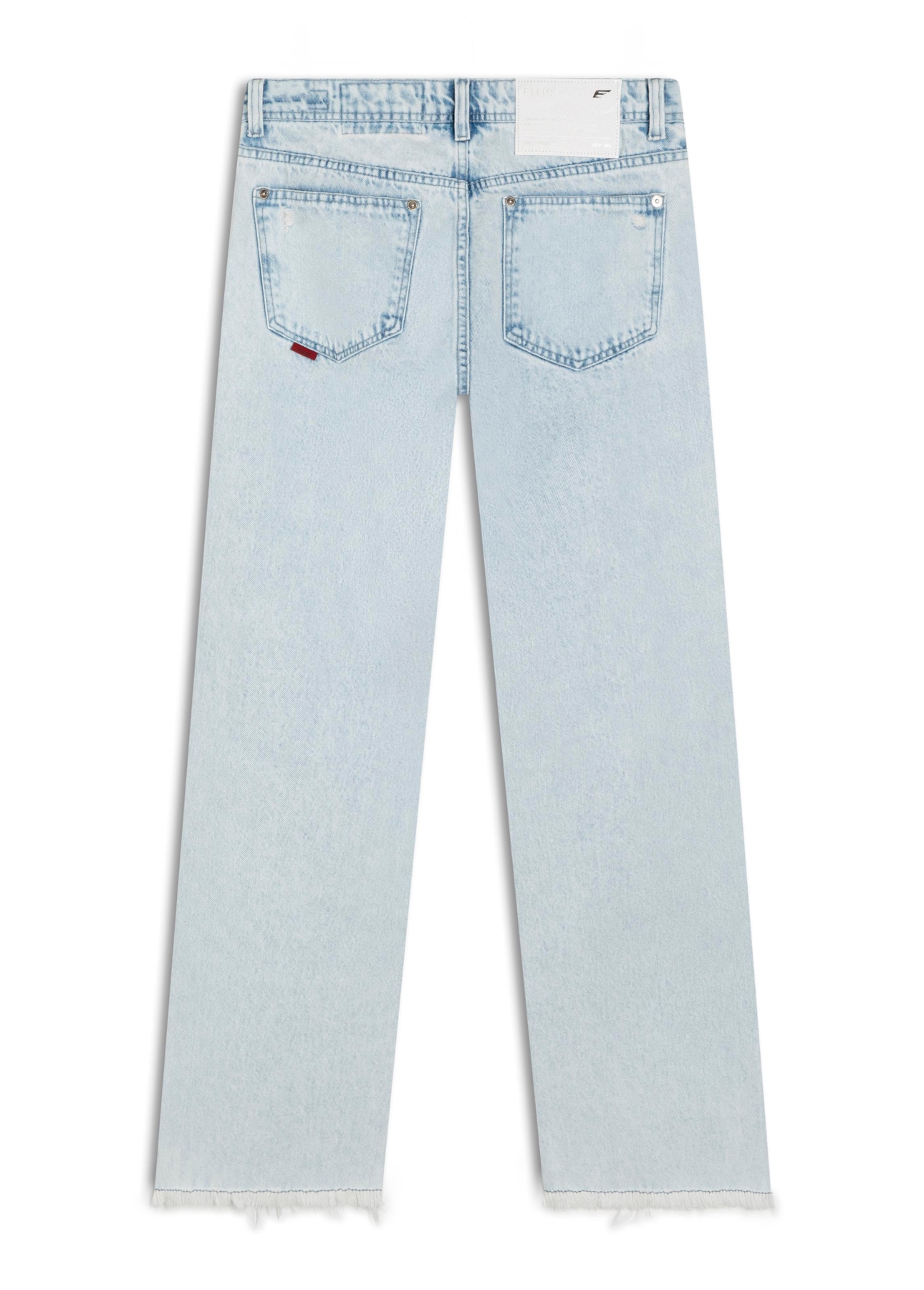 Calca Vintage Denim Low Rise Destroyer Lav.Delave C/Puidos