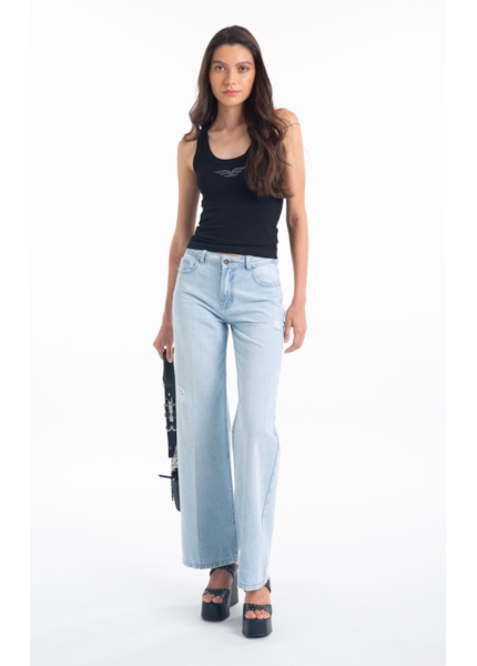 Calça Vintage Denim Patheph Lav.Claro