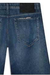 Calça Vintage Denim Wide Leg Lav. Escuro