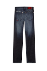 Calça Visco Indigo Elastic 1867-Lav.Escuro C/Resina