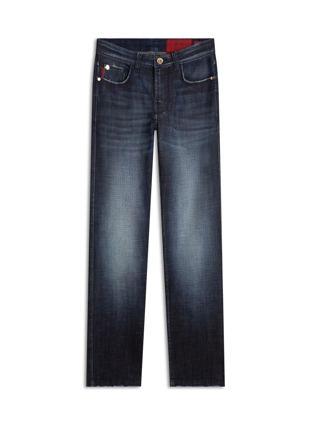 Calça Visco Indigo Elastic 1867-Lav.Escuro C/Resina