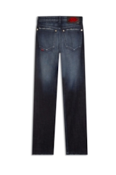 Calça Visco Indigo Elastic 1867-Lav.Escuro C/Resina