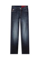 Calça Visco Indigo Elastic 1867-Lav.Escuro C/Resina