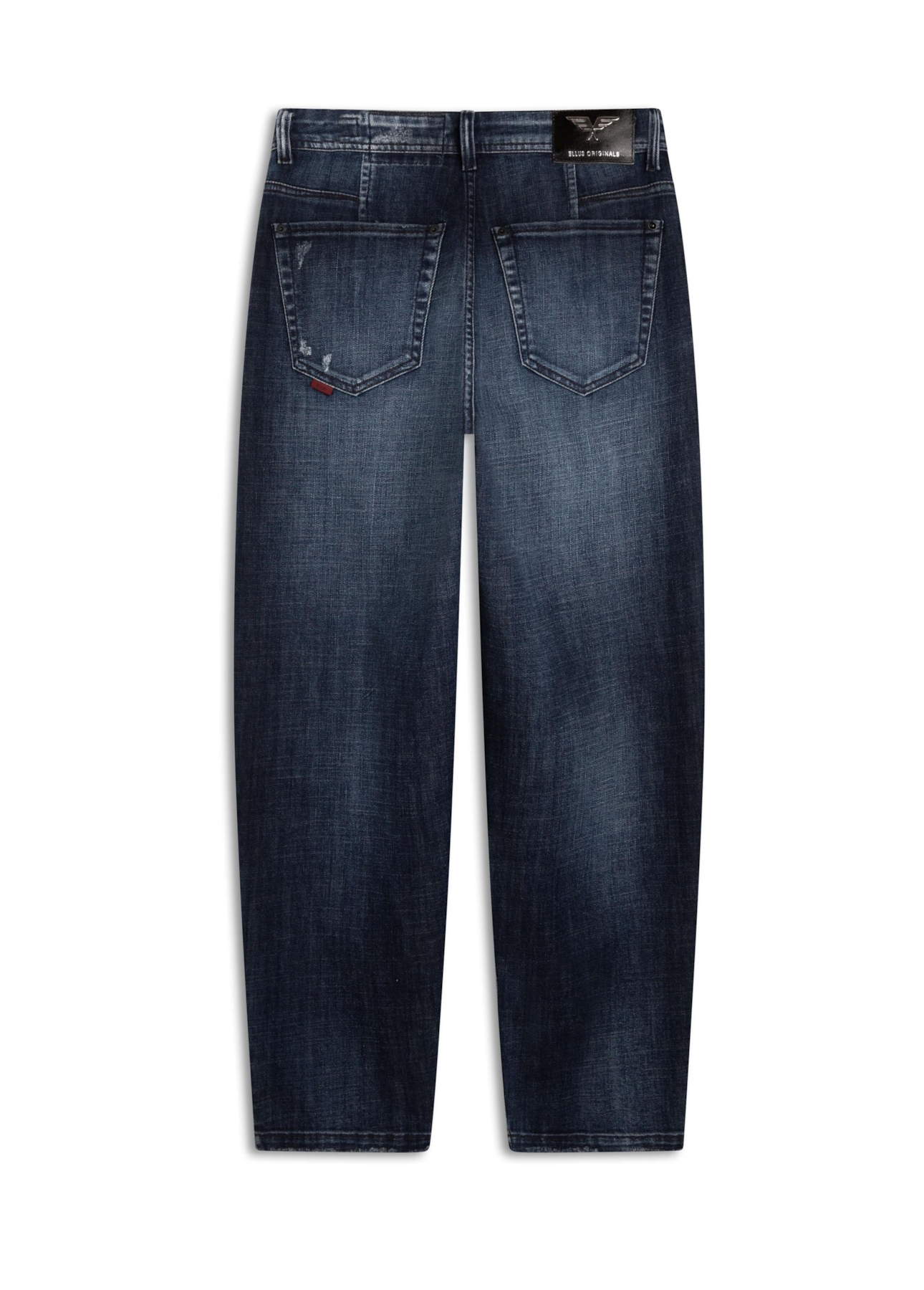 Calça Visco Indigo Elastic 1884-Lav.Escuro C/Puidos