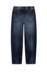 Calça Visco Indigo Elastic 1884-Lav.Escuro C/Puidos