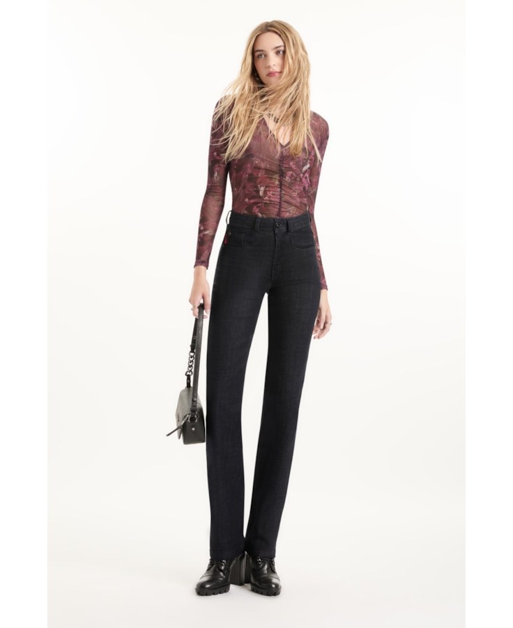 Calça Visco Indigo Elastic Amaciado