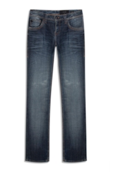 Calça Visco Indigo Elastic Bootcut Filigrana Lav.Escuro C/ Matiz+3d
