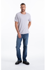 Calça Visco Indigo Elastic Classic Lav.Escuro