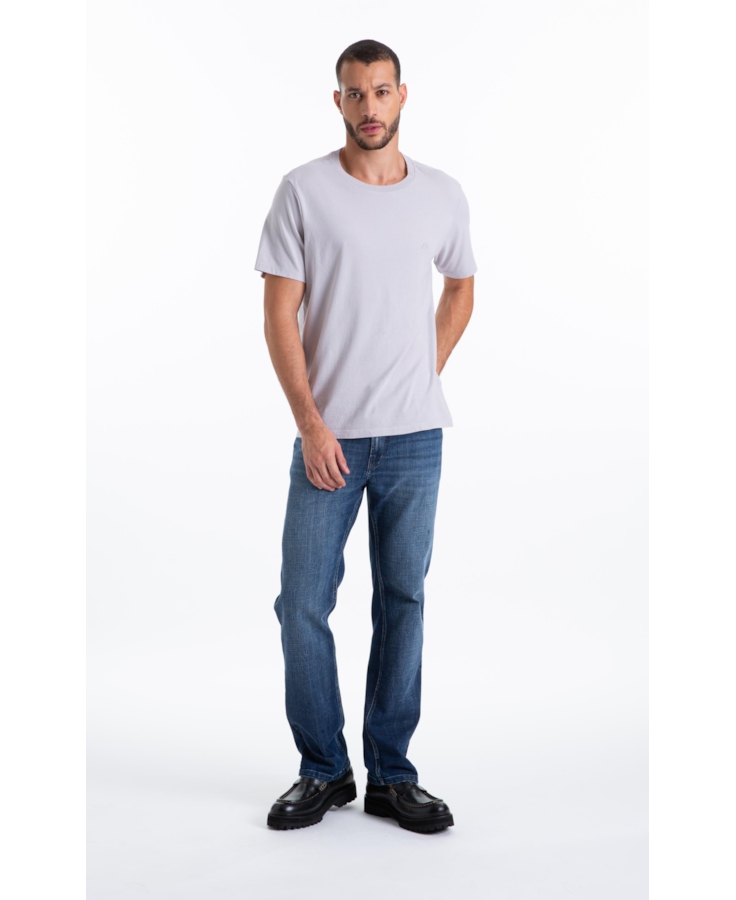 Calça Visco Indigo Elastic Classic Lav.Escuro