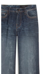 Calça Visco Indigo Elastic Flare Filigrana Lav.Escuro C/ Matiz+3d 2176-Lav.Esc. C/m