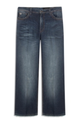 Calça Visco Indigo Elastic Flare Filigrana Lav.Escuro C/ Matiz+3d 2176-Lav.Esc. C/m
