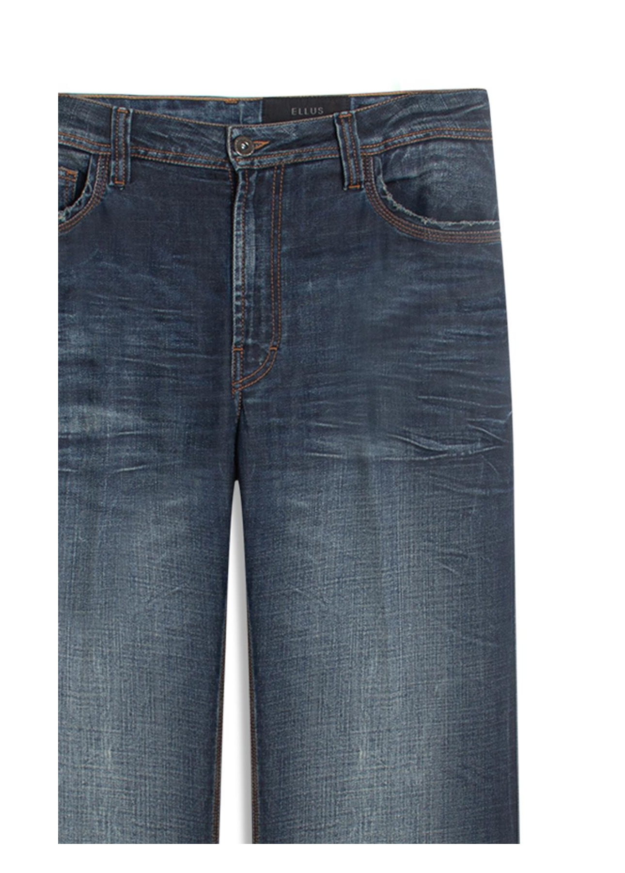 Calça Visco Indigo Elastic Flare Filigrana Lav.Escuro C/ Matiz+3d 2176-Lav.Esc. C/m