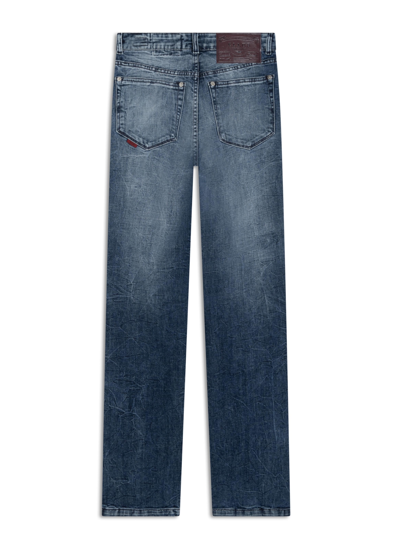 Calça Visco Indigo Elastic Gisele Reta Lav.Medio