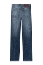 Calça Visco Indigo Elastic Gisele Reta Lav.Medio