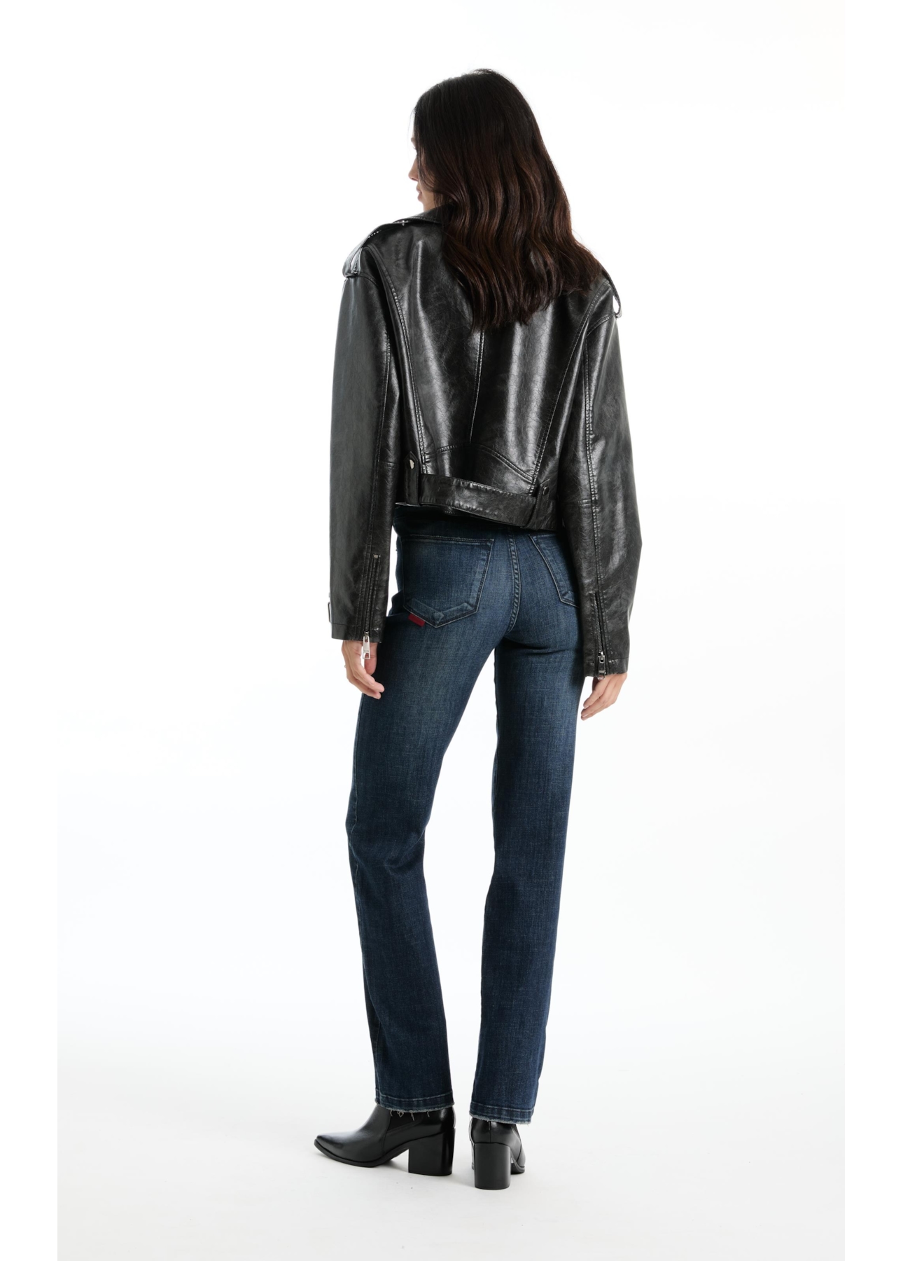 Calça Visco Indigo Elastic Lav. Escuro C/ Matiz