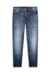 Calça Visco Indigo Elastic Lav.Escuro C/Sky+3d
