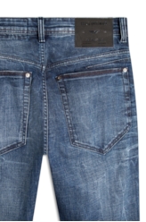 Calça Visco Indigo Elastic Lav.Escuro C/Sky+3d