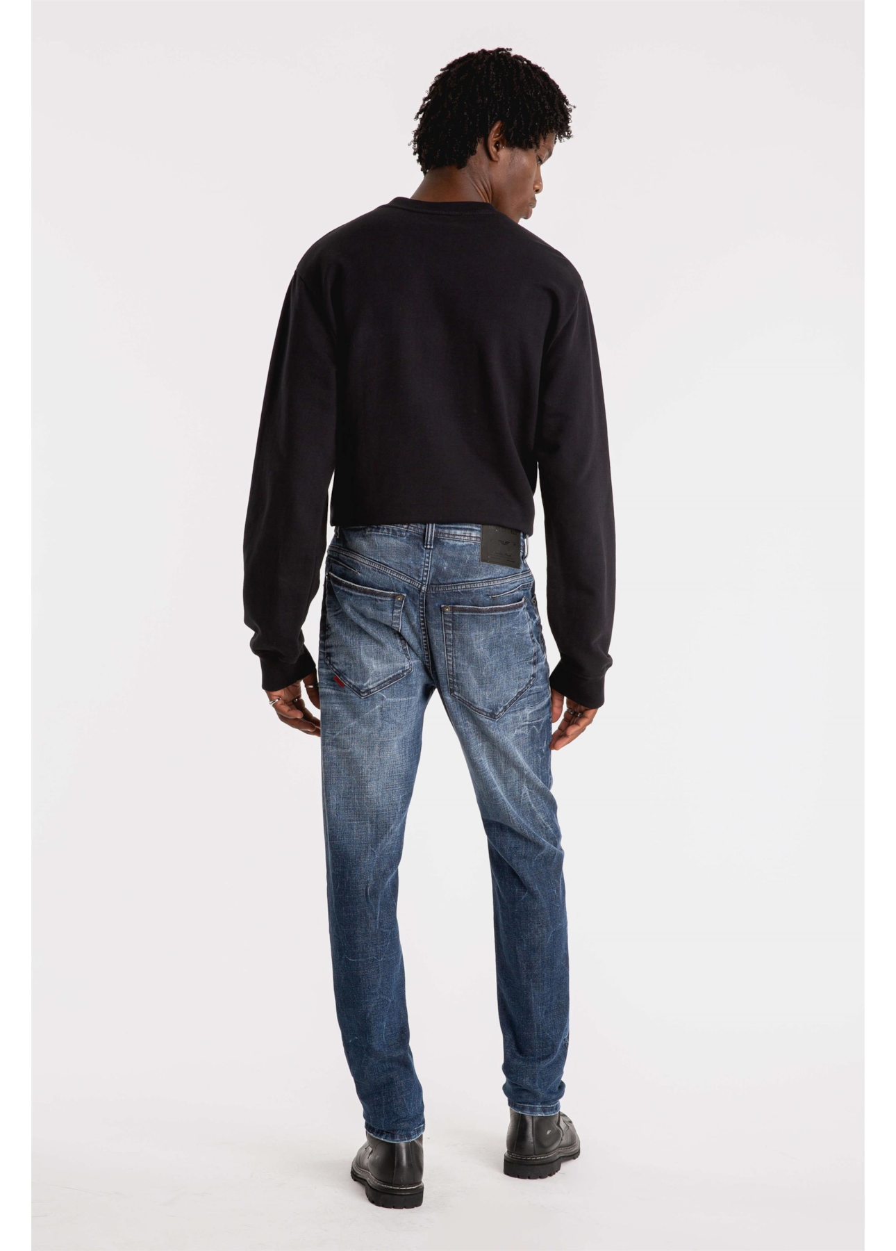 Calça Visco Indigo Elastic Lav.Escuro C/Sky+3d