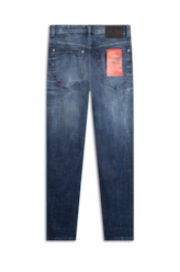 Calça Visco Indigo Elastic Lav.Escuro C/Sky+3d