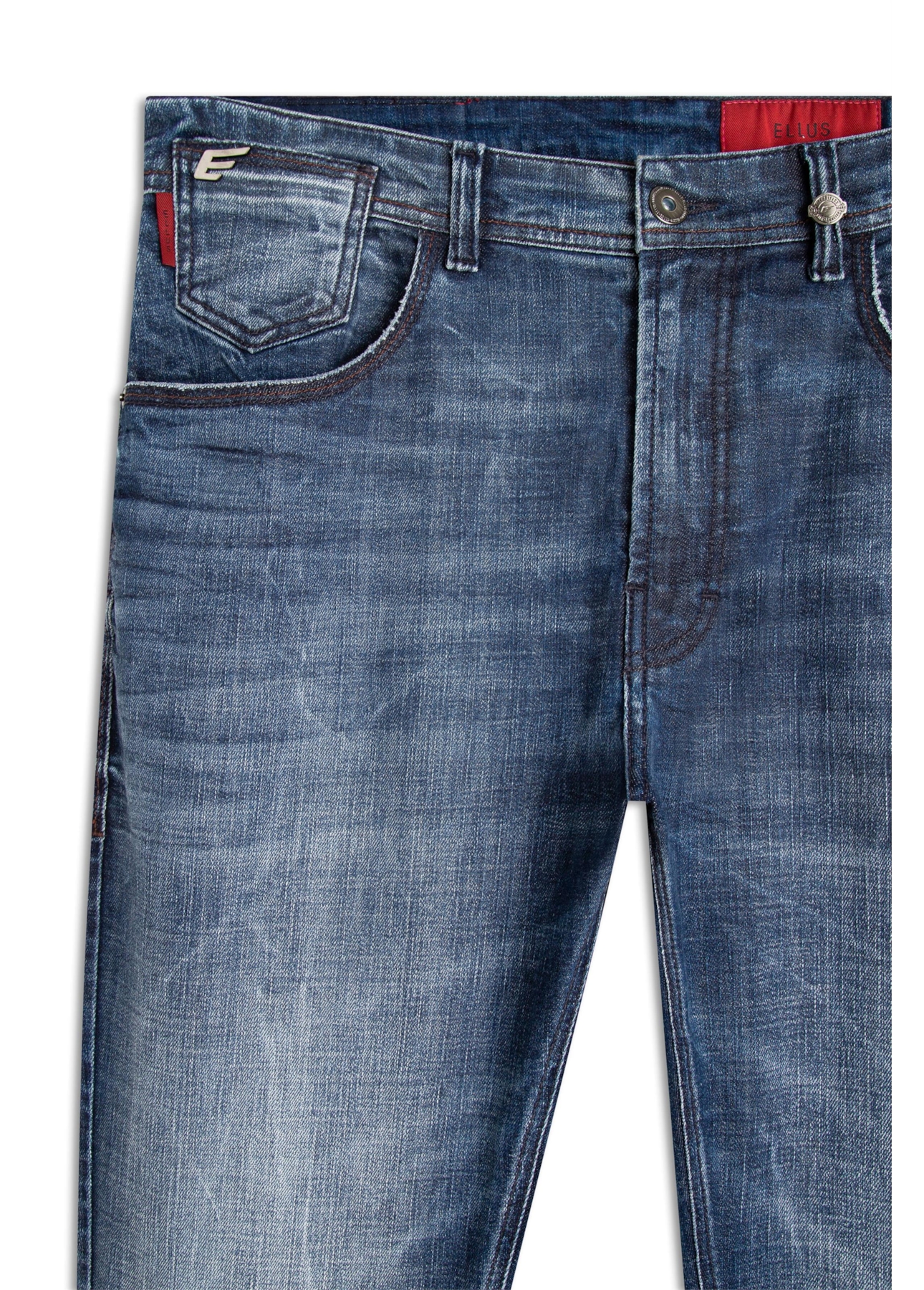 Calça Visco Indigo Elastic Lav.Escuro C/Sky+3d