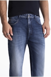 Calça Visco Indigo Elastic Lav. Escuro C/  Used