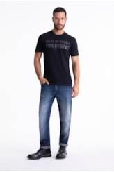 Calça Visco Indigo Elastic Lav. Escuro C/  Used