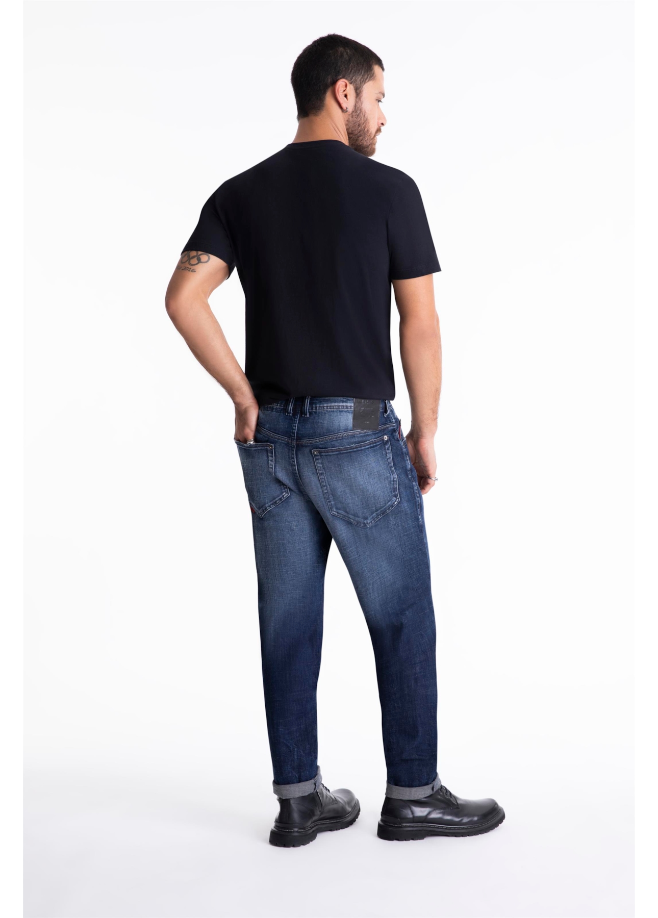 Calça Visco Indigo Elastic Lav. Escuro C/  Used