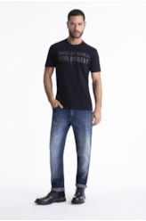 Calça Visco Indigo Elastic Lav. Escuro C/  Used