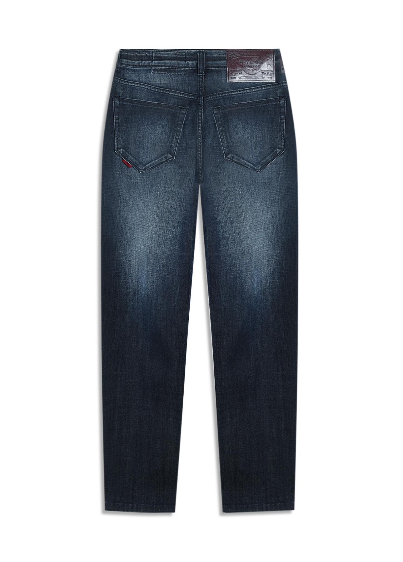 Calça Visco Indigo Elastic Mom Lav. Escuro