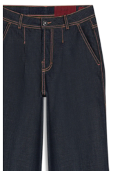 Calça Visco Indigo Elastic Patte Amaciado