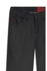 Calça Visco Indigo Elastic Reta Amaciado C/ Resina