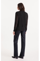 Calça Visco Indigo Elastic Reta Amaciado C/ Resina
