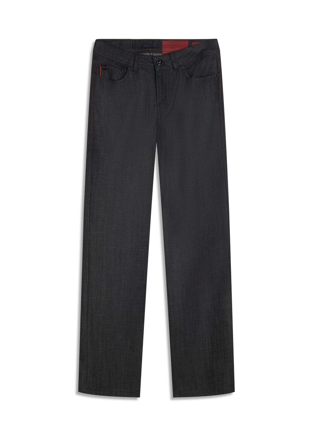 Calça Visco Indigo Elastic Reta Amaciado C/ Resina