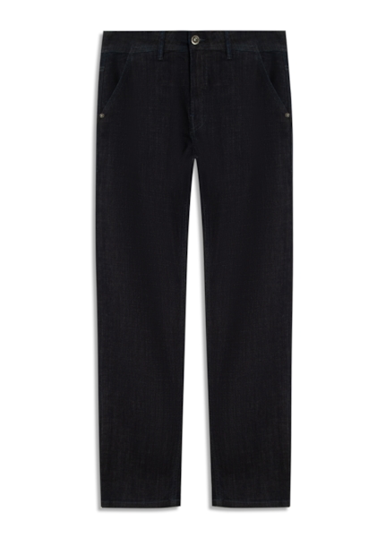 Calça Visco Indigo Elastic Skinny b Facao Lav.Escuro C/ Pincelado
