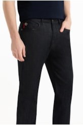 Calça Visco Indigo Elastic Slim 36 Amaciado C/ Resina