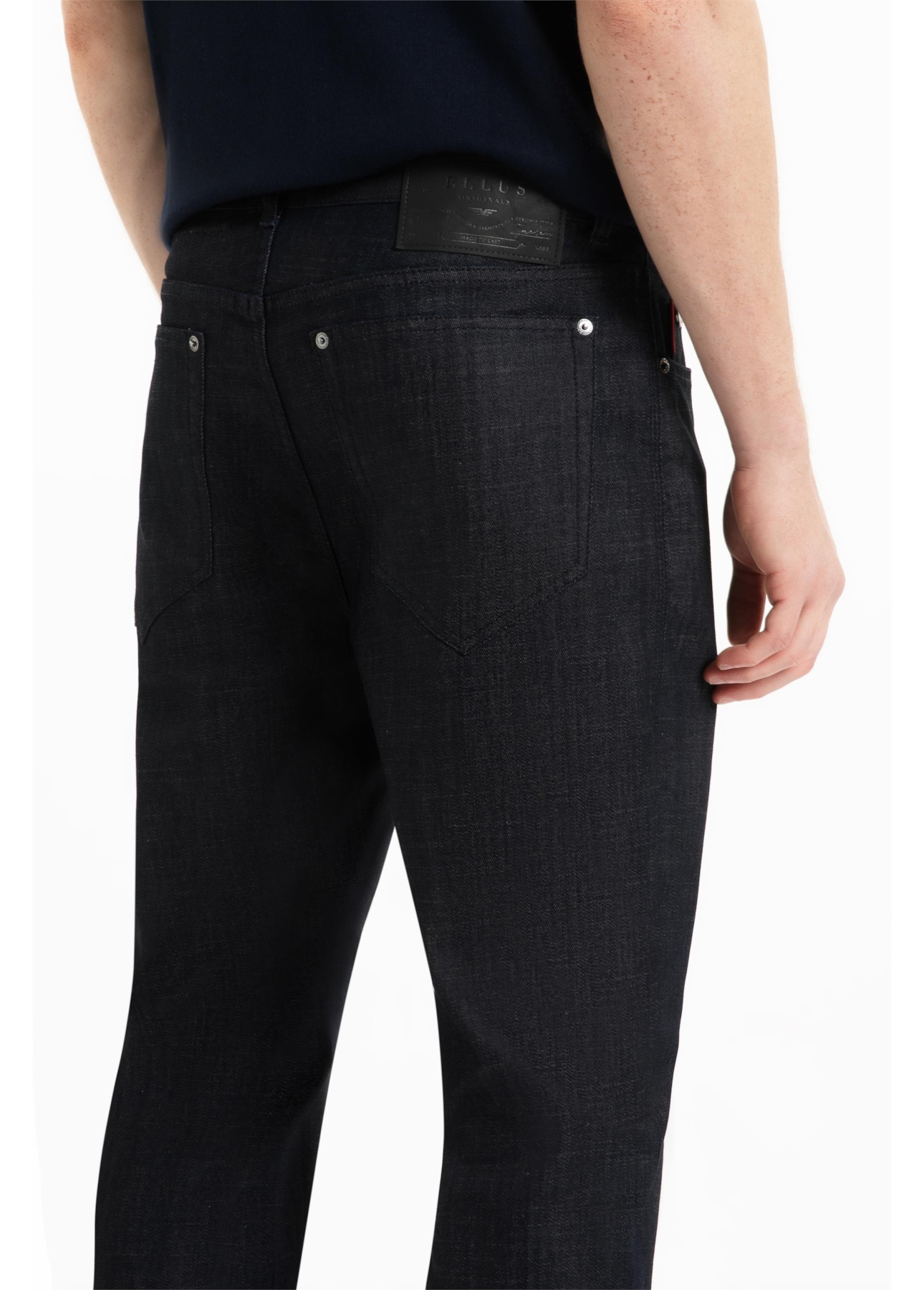 Calça Visco Indigo Elastic Slim 36 Amaciado C/ Resina