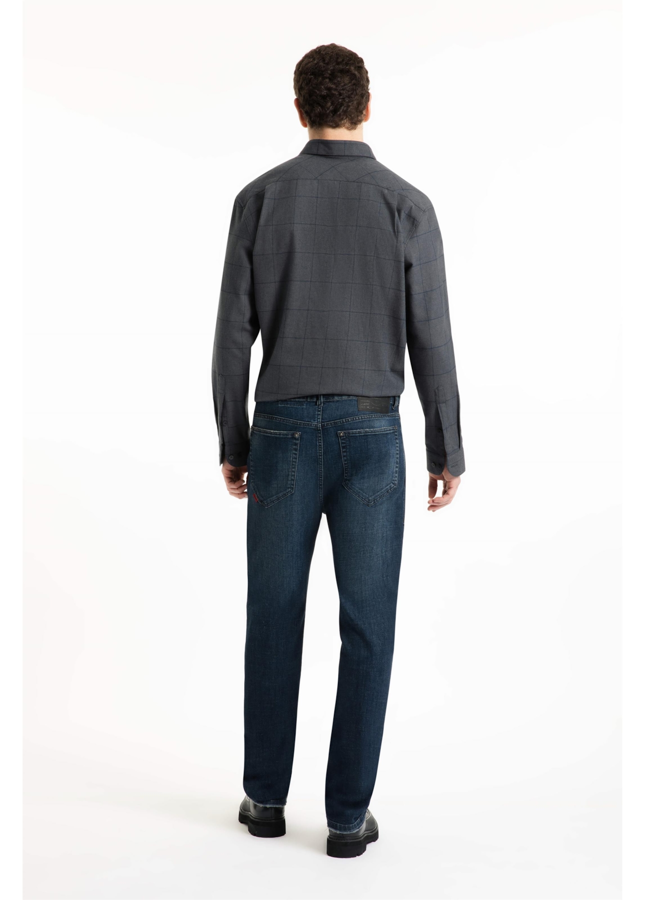 Calça Visco Indigo Elastic Slim Lav. Escuro