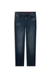 Calça Visco Indigo Elastic Slim Lav. Escuro