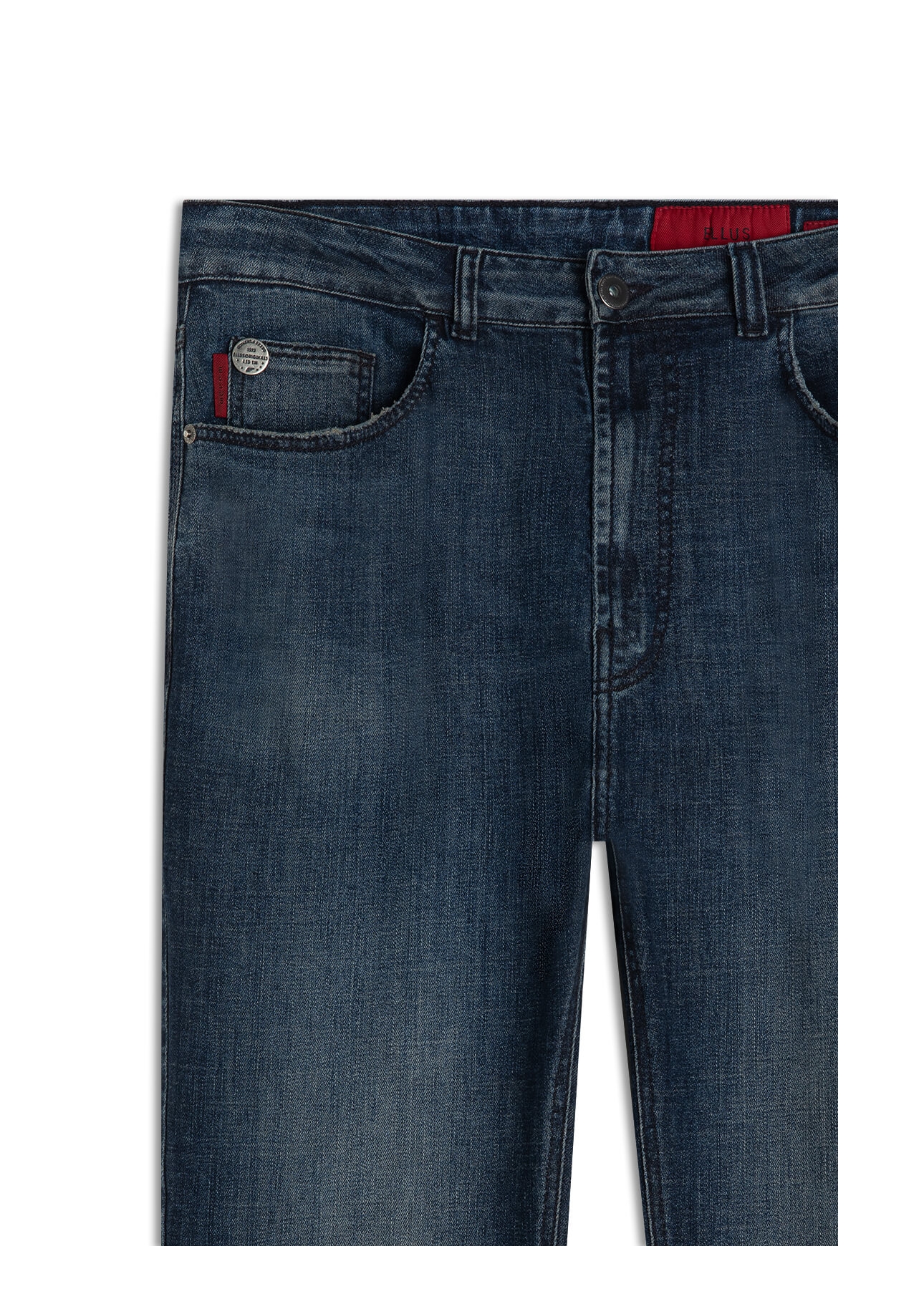 Calça Visco Indigo Elastic Slim Lav. Escuro