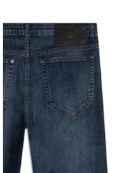 Calça Visco Indigo Elastic Slim Lav. Escuro