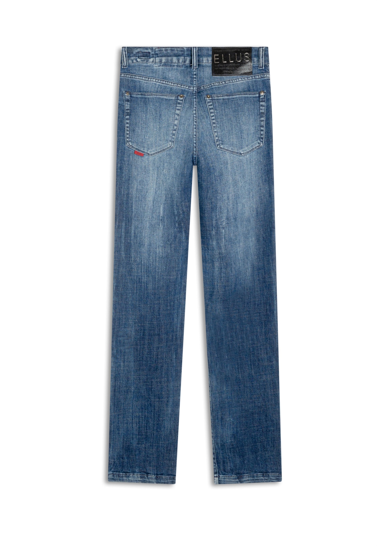 Calça Visco Indigo Elastic Slim Lav. Escuro C/ Tie Dye