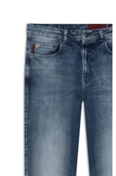 Calça Visco Indigo Elastic Slim Lav.Médio
