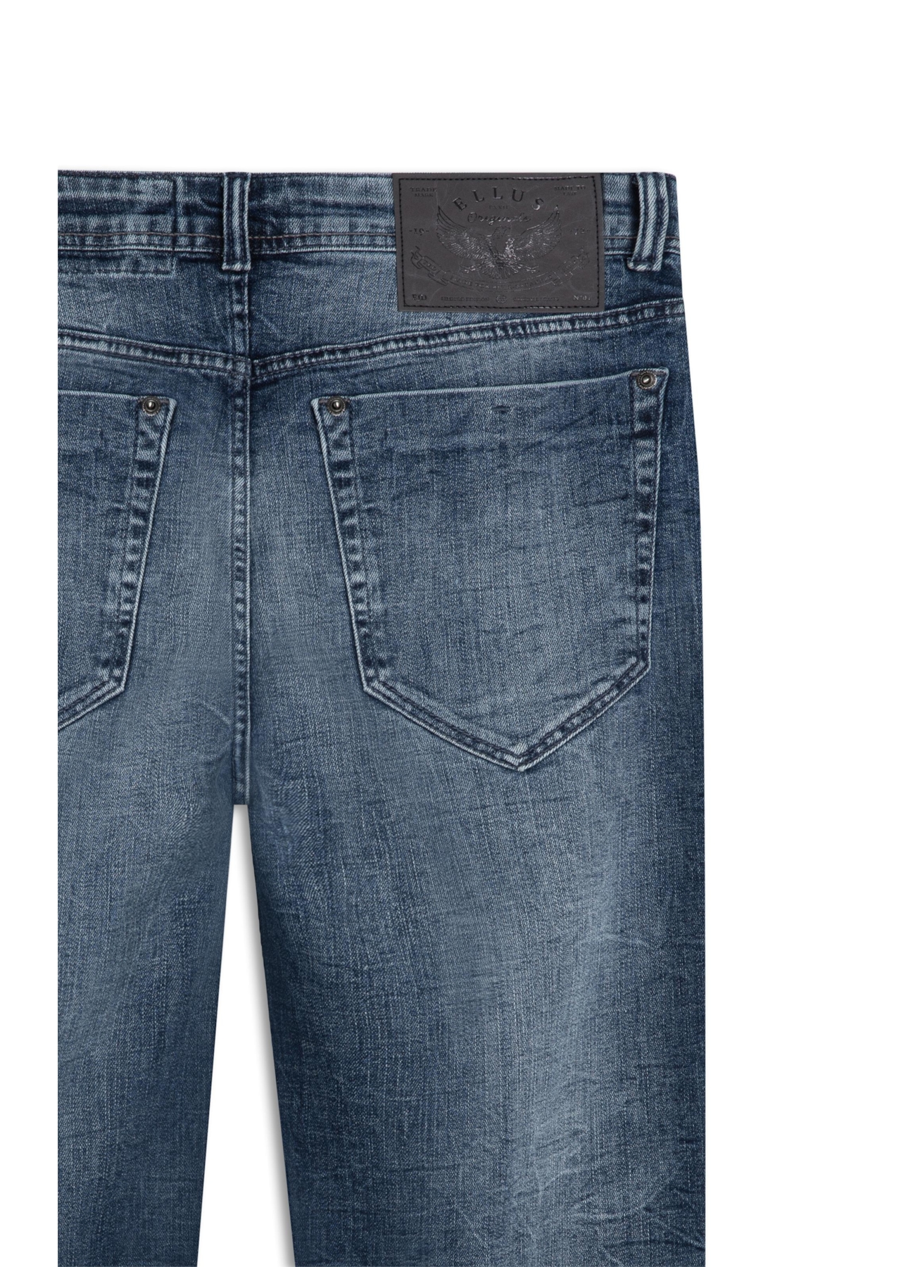 Calça Visco Indigo Elastic Slim Lav.Médio