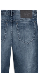 Calça Visco Indigo Elastic Slim Lav.Médio